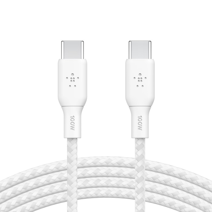 Belkin BoostCharge Pro Type C Charging Cable 2 Meter White