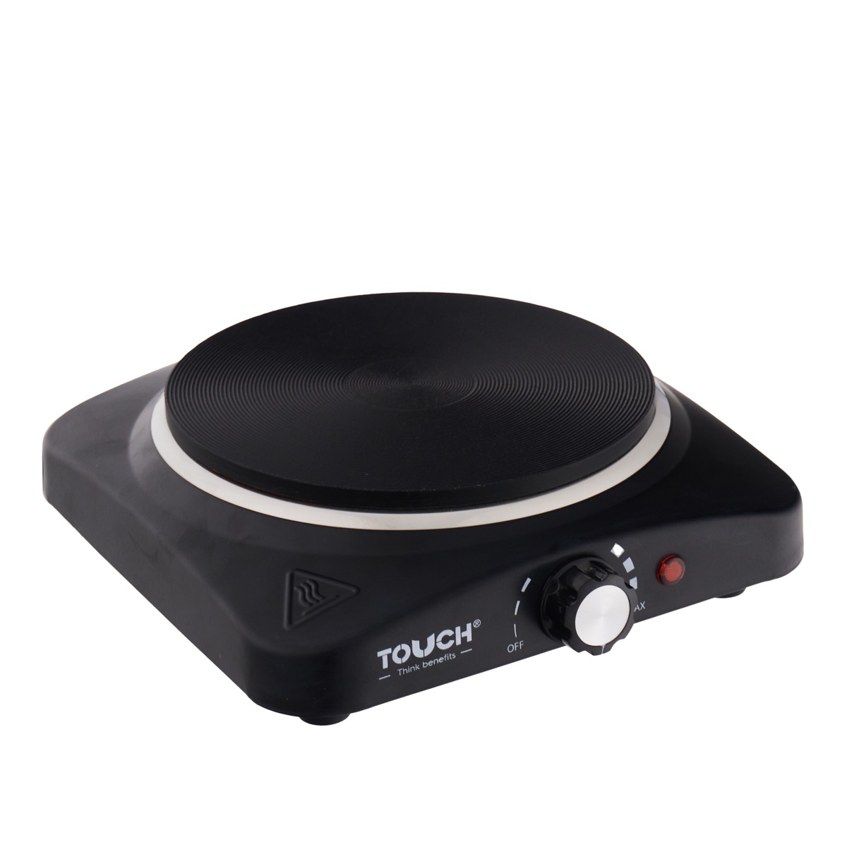 Touch Hot Plate , 1 Plate Burners , 1500 Watt Black - 40907