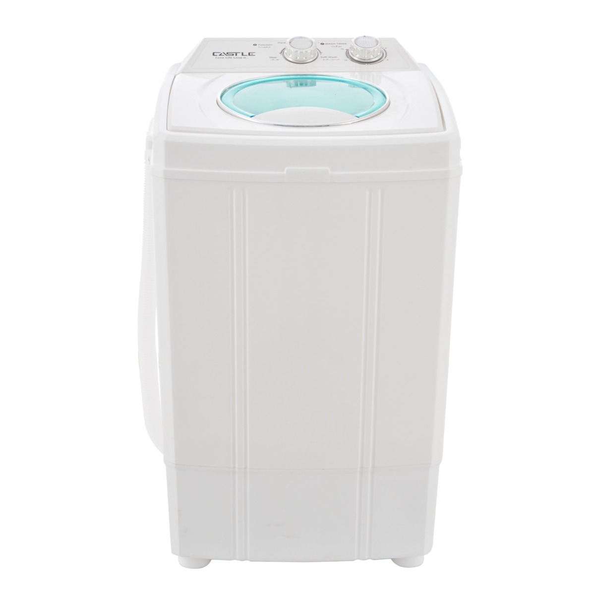 Castle Top Load Half Automatic Washing Machine , 4 kg , White - CWM1450