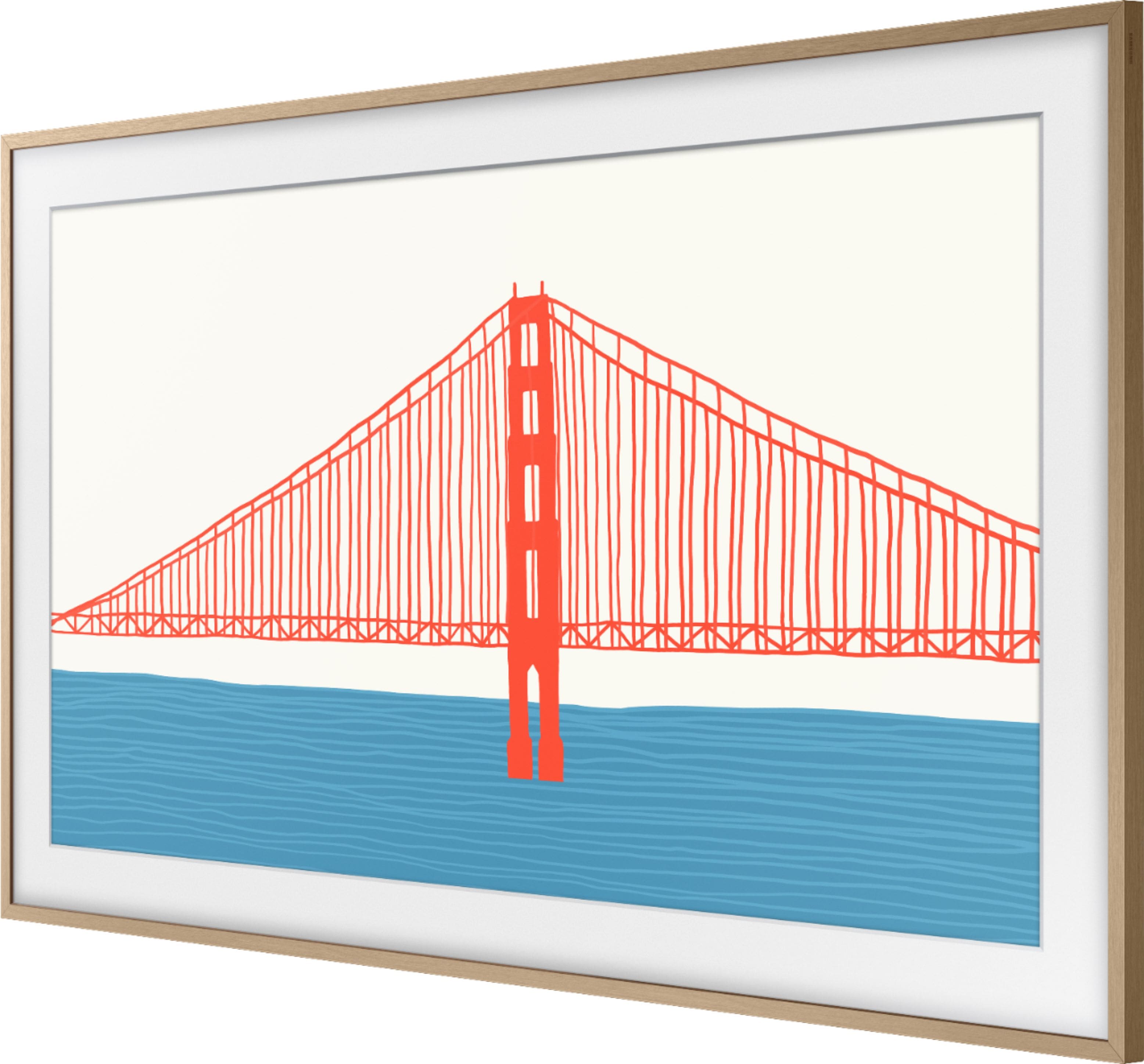 Samsung Customizable Frame for 55-inch (2021 model) Modern Teak - VG-SCFA55TKBZA