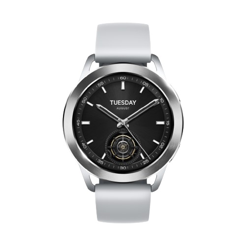 Xiaomi Watch S3 Smart Watch , 1.43 Inch Grey Silver - BHR7873GL