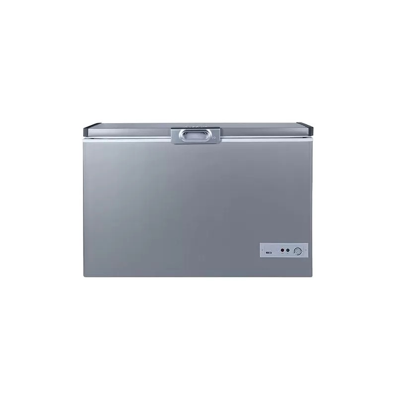 Passap Defrost Chest Deep Freezer , 330 Liter , Silver - ES435