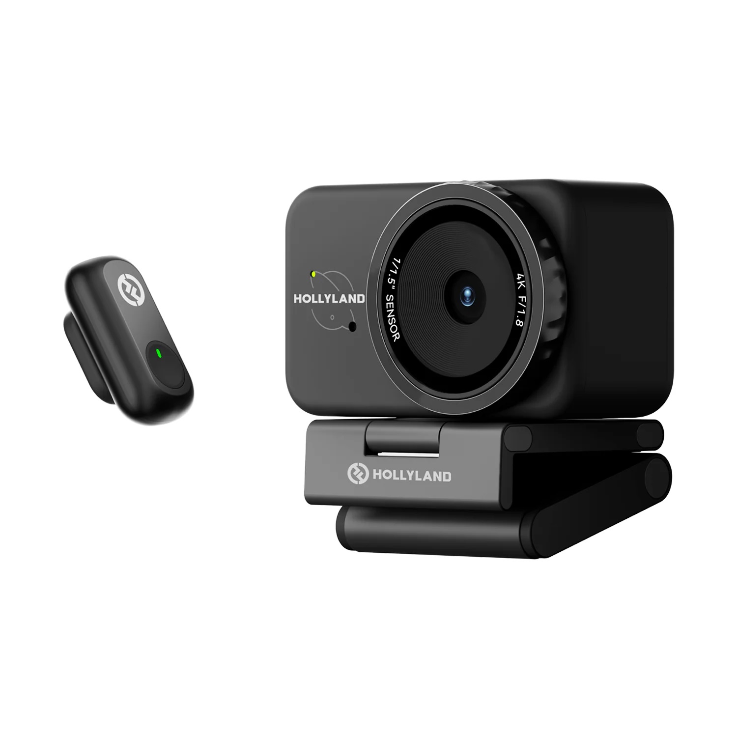 Hollyland Lyra Webcam , Black - with Lark A1 Wireless Microphone