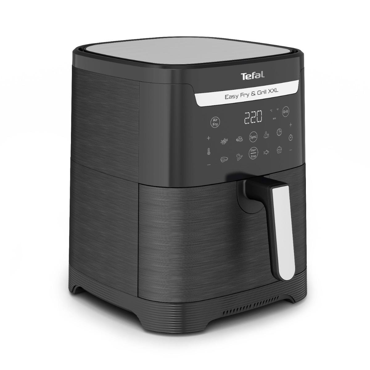 Tefal Easy Fry & Grill XXL Digital Air Fryer , 6.5 Liter Black - EY8018EG