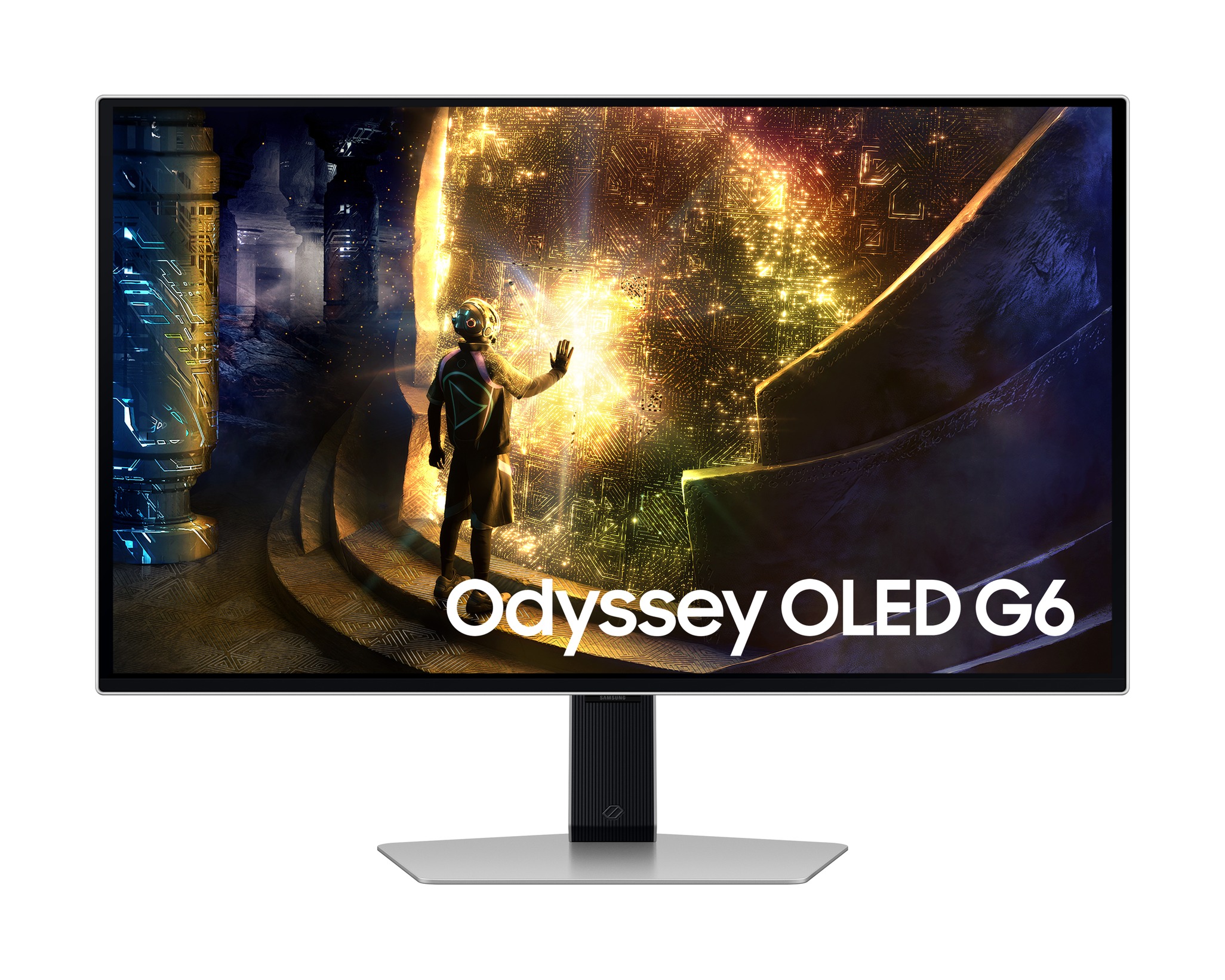 Samsung Odyssey G6 G61SD 27 Inch , 240 Hertz 0.03 Millisecond , Silver - LS27DG612SUXEN