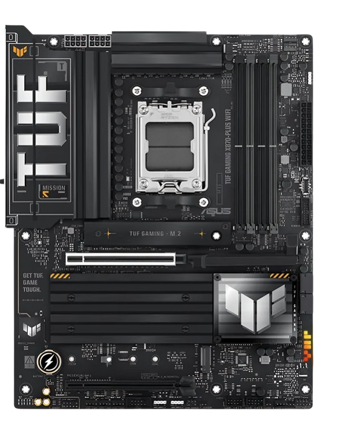 Asus TUF GAMING X870-PLUS WIFI Motherboard , AMD Black