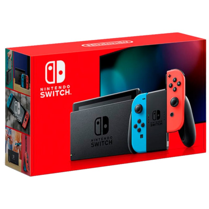 Nintendo Switch Console With Joy‑Con Controllers 2019 Model