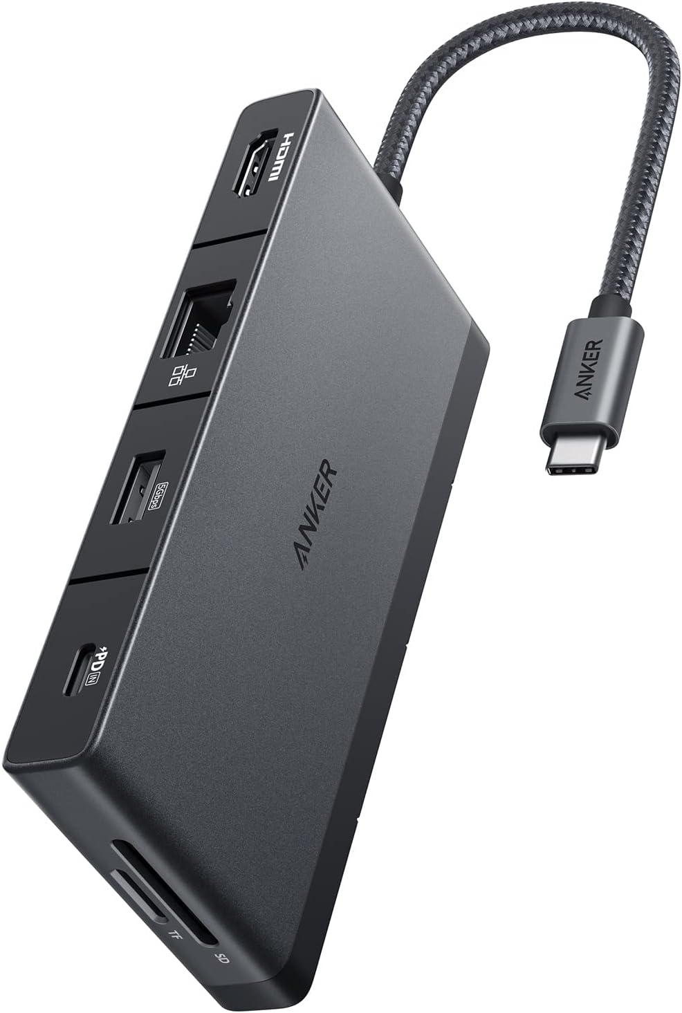 Anker 552 USB Hub , Type C , Black - A8373H11