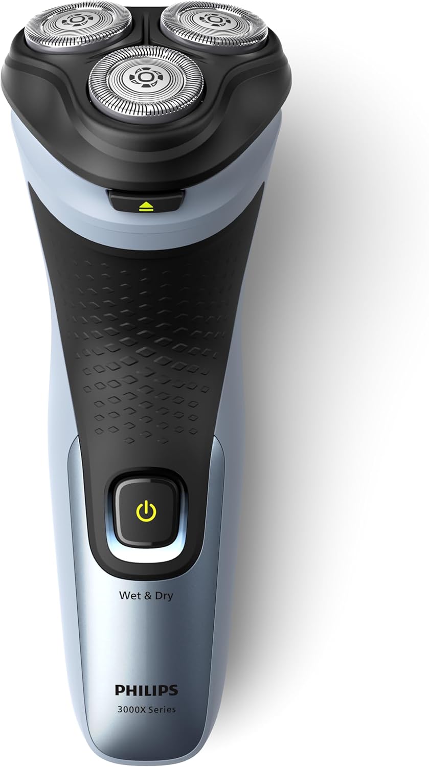 Philips 3000X Series Electric Shaver Wet & Dry Black Grey - X3063/00