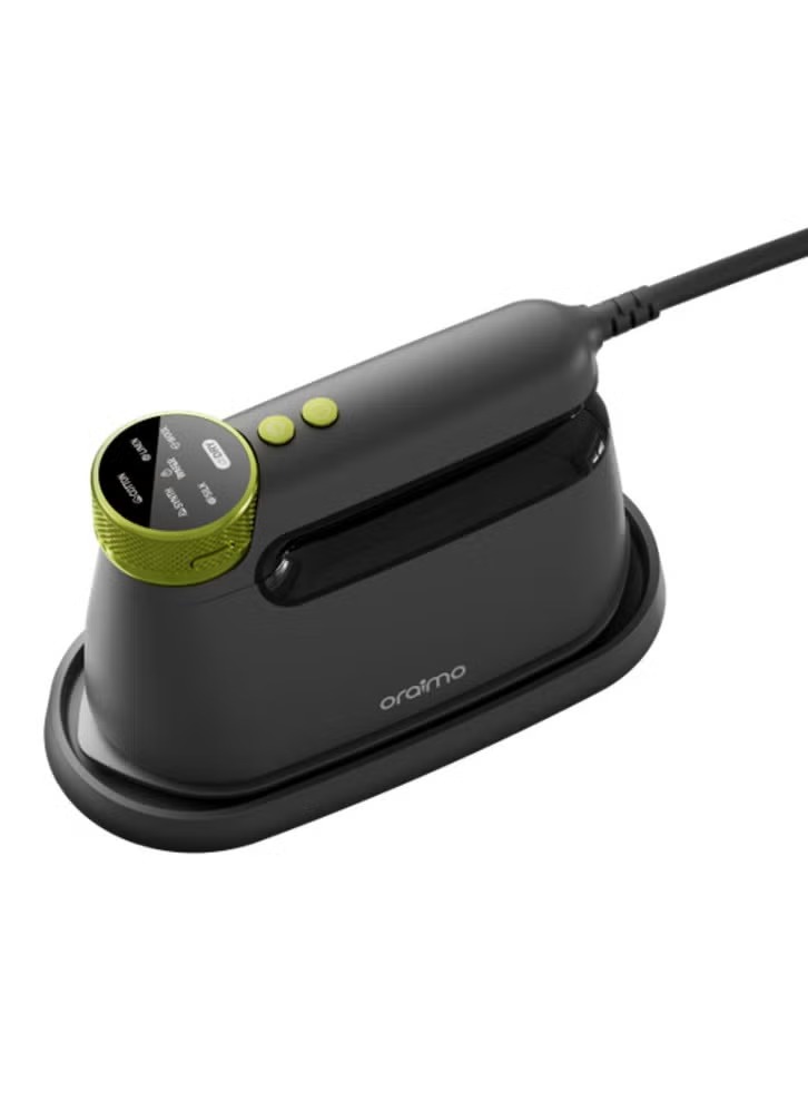 Oraimo SmartIron Electric Handheld Steam Iron , 1740 Watt Black Green - OEI-801A