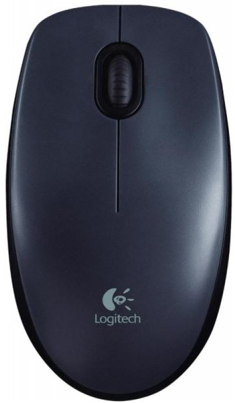 Logitech M90 Mouse , Grey - 910-001793
