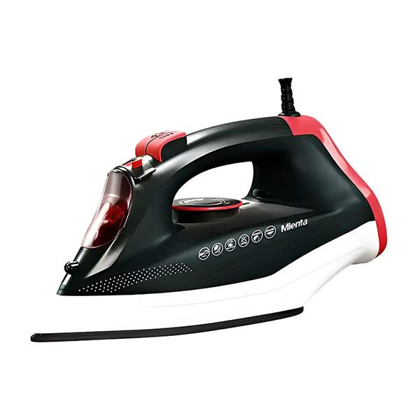 Mienta Red Precision Steam Iron , 2100 Watt , Black - SI181338B