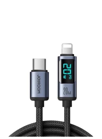 Joyroom Lightning Digital Charging Cable 1.2 Meter Black Grey - S-CL020A16