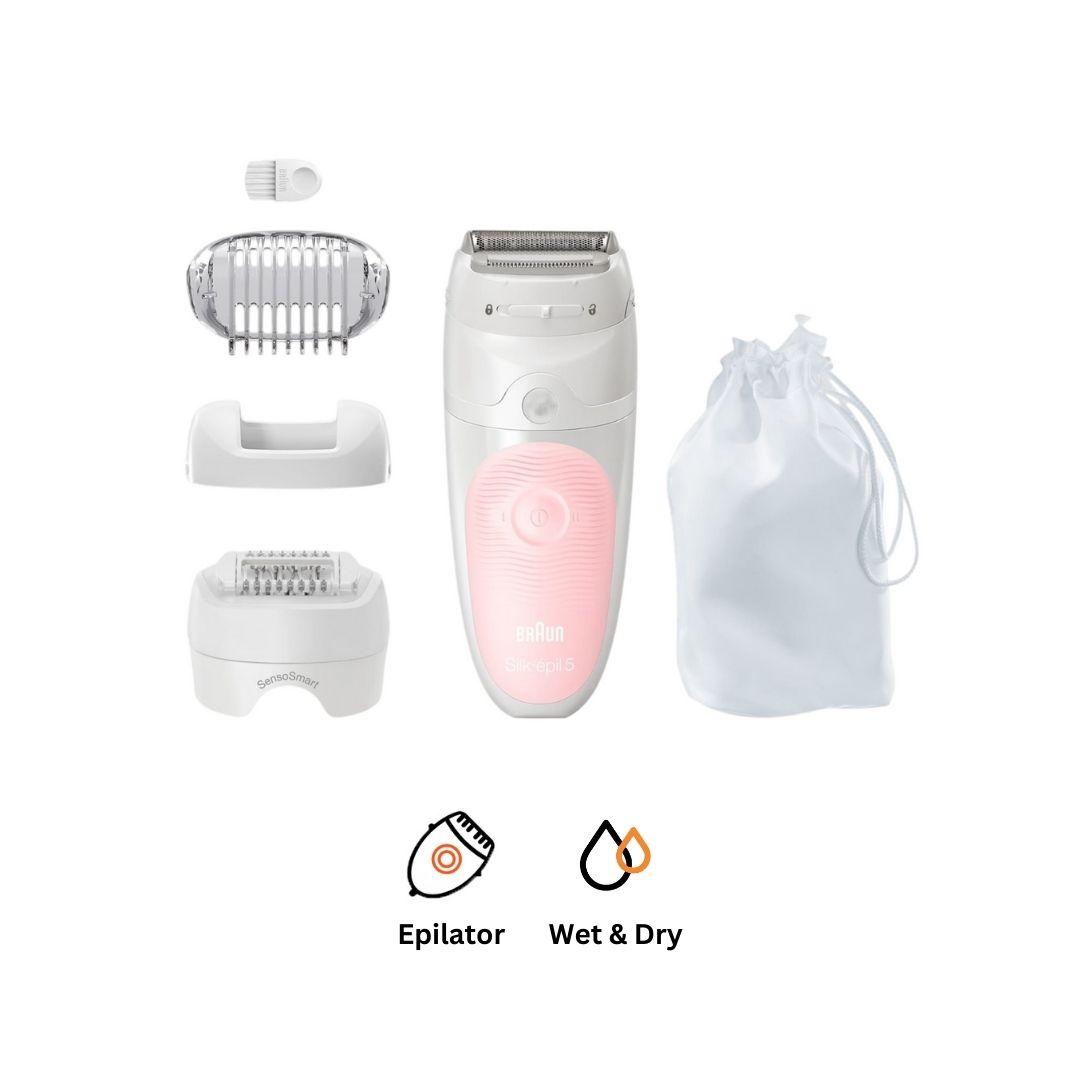 Braun Silk-epil 5 Wet & Dry Epilator for Women - SES5-620