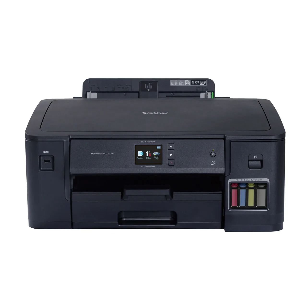 Brother Wireless Ink Tank Printer , Black - HL-T4000DW