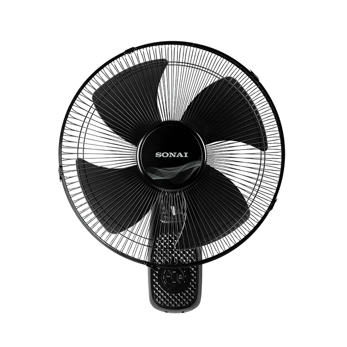 Sonai Wall Fan , 18 Inch , Black - MAR -1822