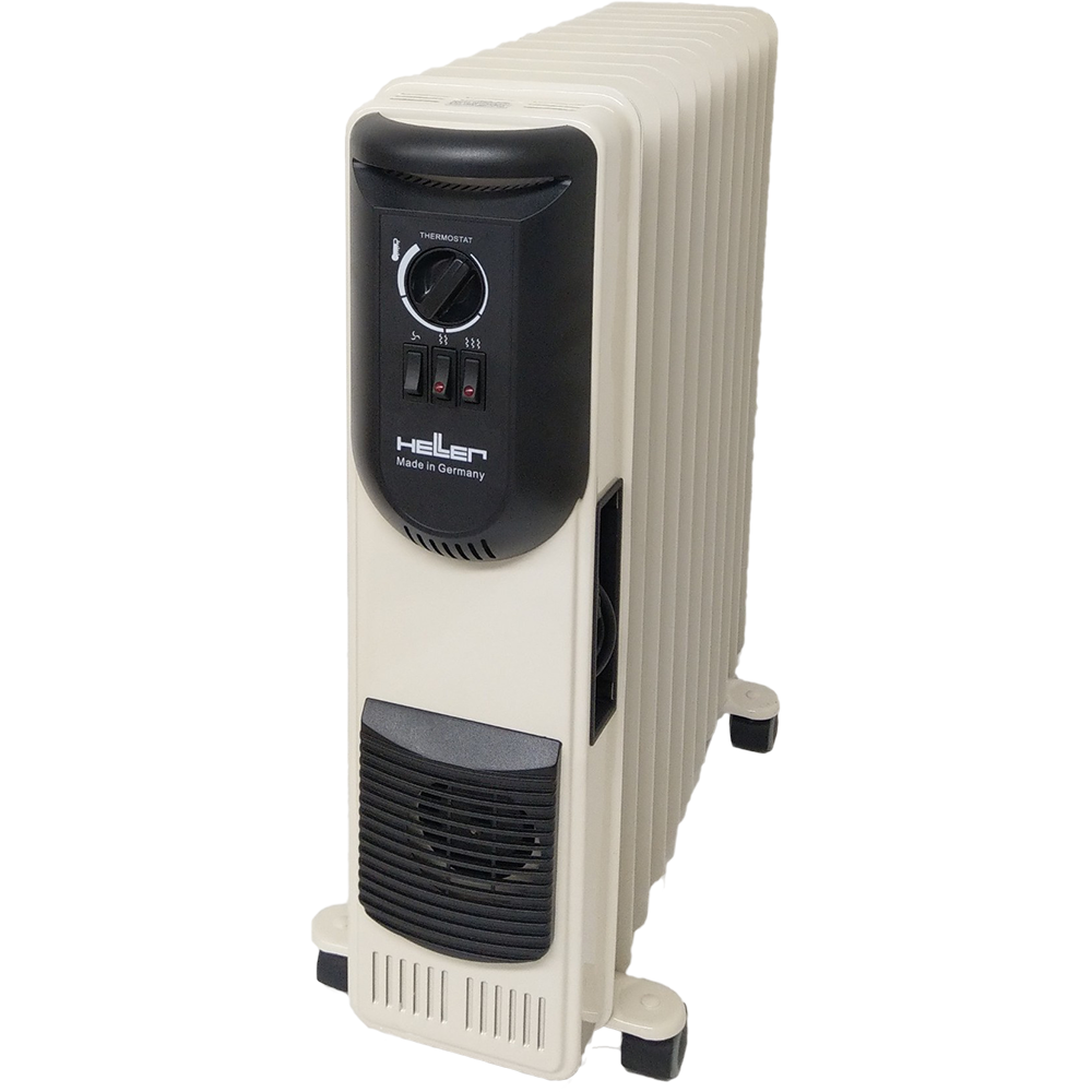 Heller Oil Heater , 11 Fins , 2000 Watt White - MAV 2011T