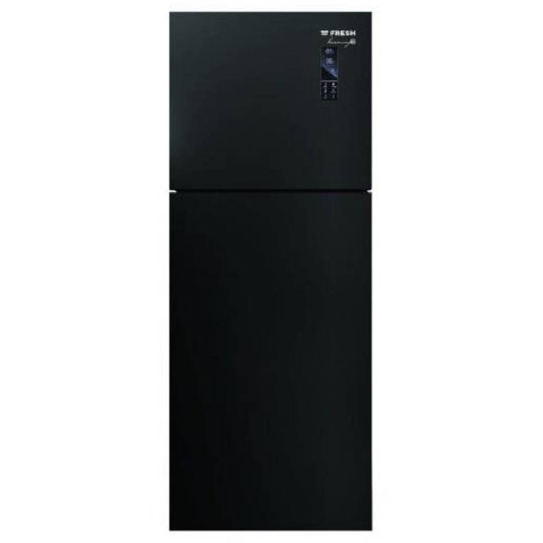 Fresh NoFrost Top Freezer Refrigerator , 397 Liter , Black - FNT-MR470YGQMI