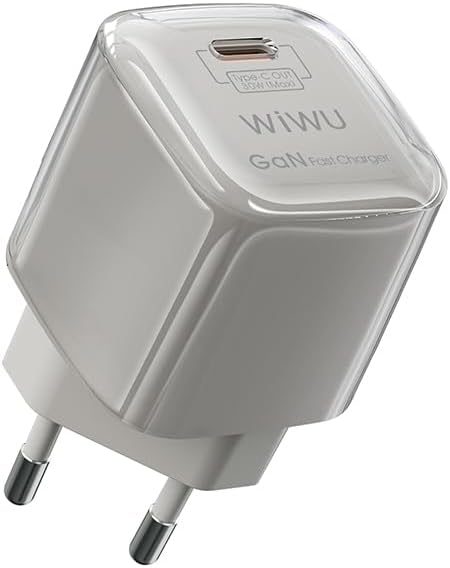 Wiwu Jello , 1 Ports , 30 Watt White - Wi-U017
