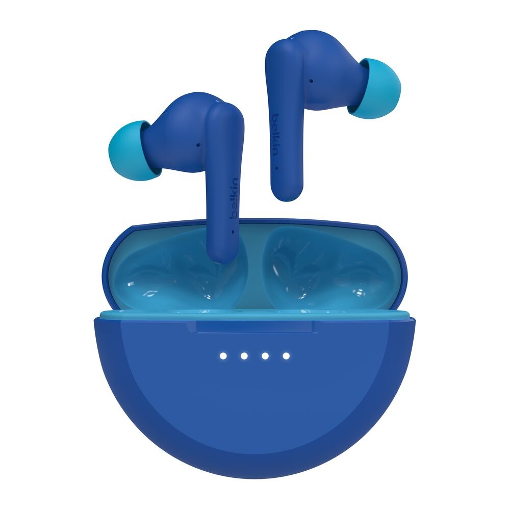 Belkin SoundForm Nano 2 Earbuds , for Kids , Blue