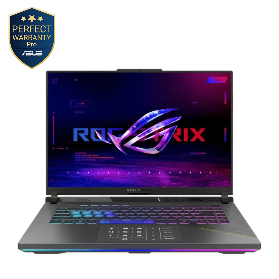 Asus ROG Strix G16 G614FP-GR169W Gaming Laptop ,AMD Ryzen 9 9955HX 16 Inch ,1 Terabyte SSD ,16 GB ,NVIDIA GeForce RTX 5070 ,Windows 11 - Eclipse Gray