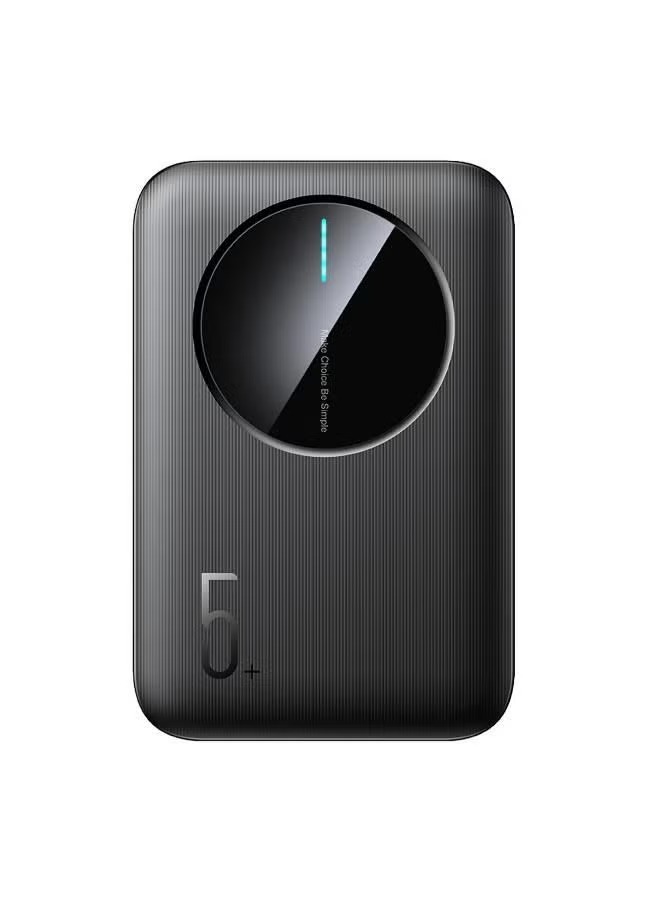 Joyroom Wired Wired Power Bank , 5000 mAh 3 Ports , Black , JR-PBF13
