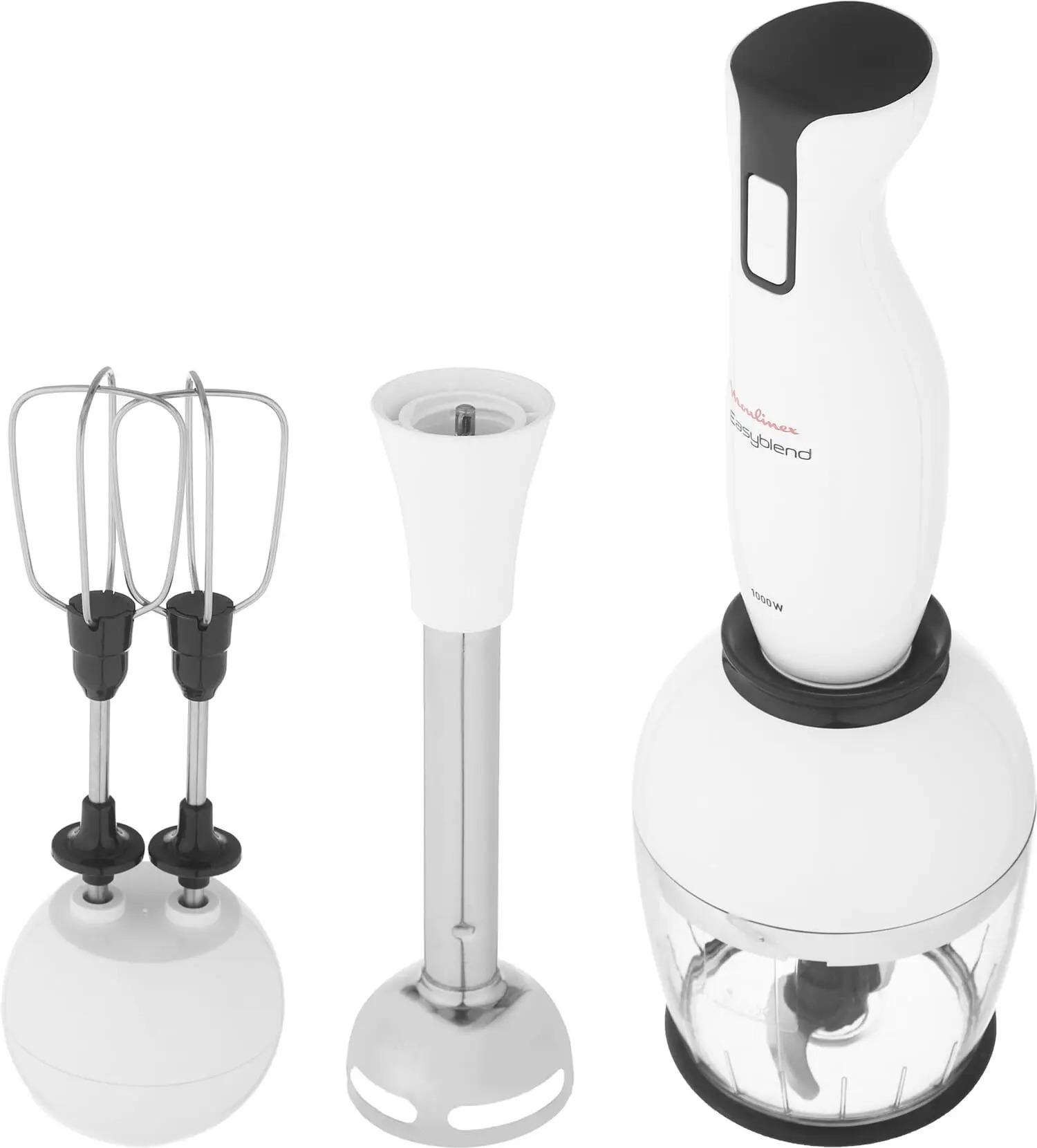 Moulinex 1000 Watt White Black - DD181