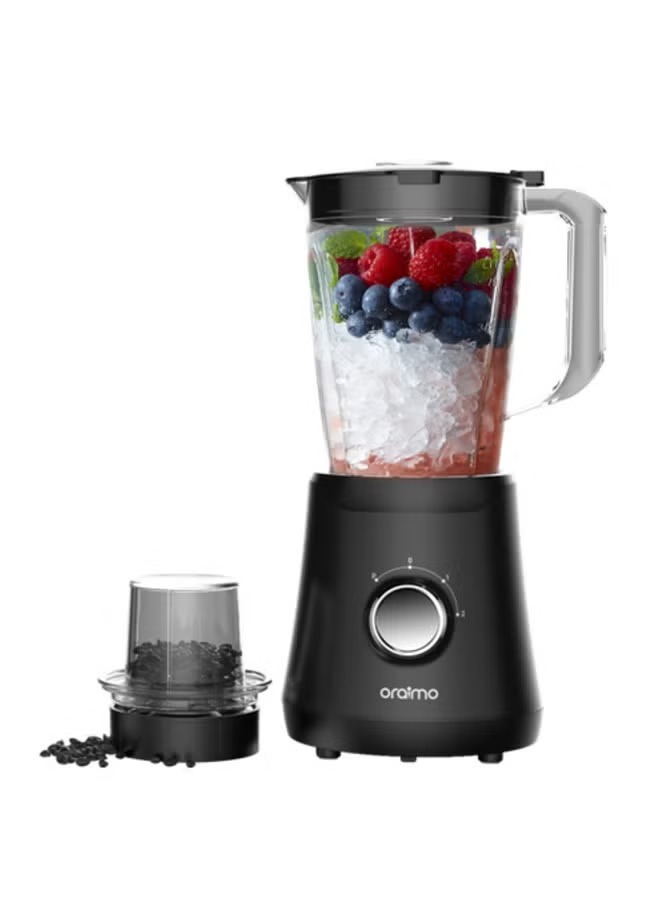 Oraimo Smart Countertop Blender with Mill 1.5 Liter 500 Watt Black - OH-B2N