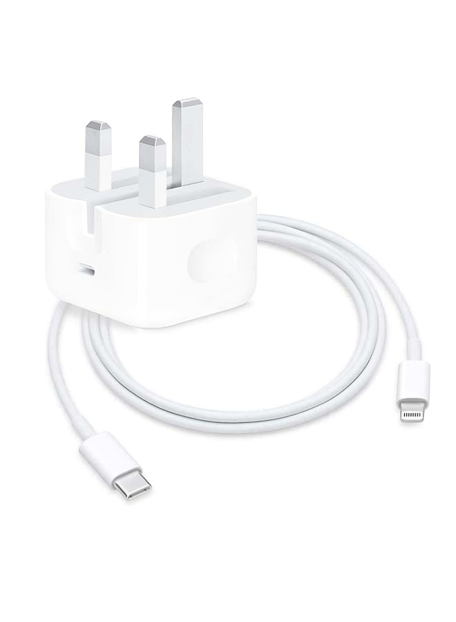 Generic Wall Charger , 1 Ports Type C , 20 Watt White - MHJF3ZE-A