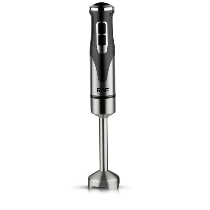Raf Hand Blender 800 Watt Silver Black - R.323