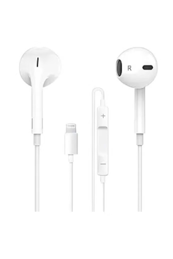 Sia Sound Link Wired Earphones with Microphone , White - BK-SL-L-PHONE-WT
