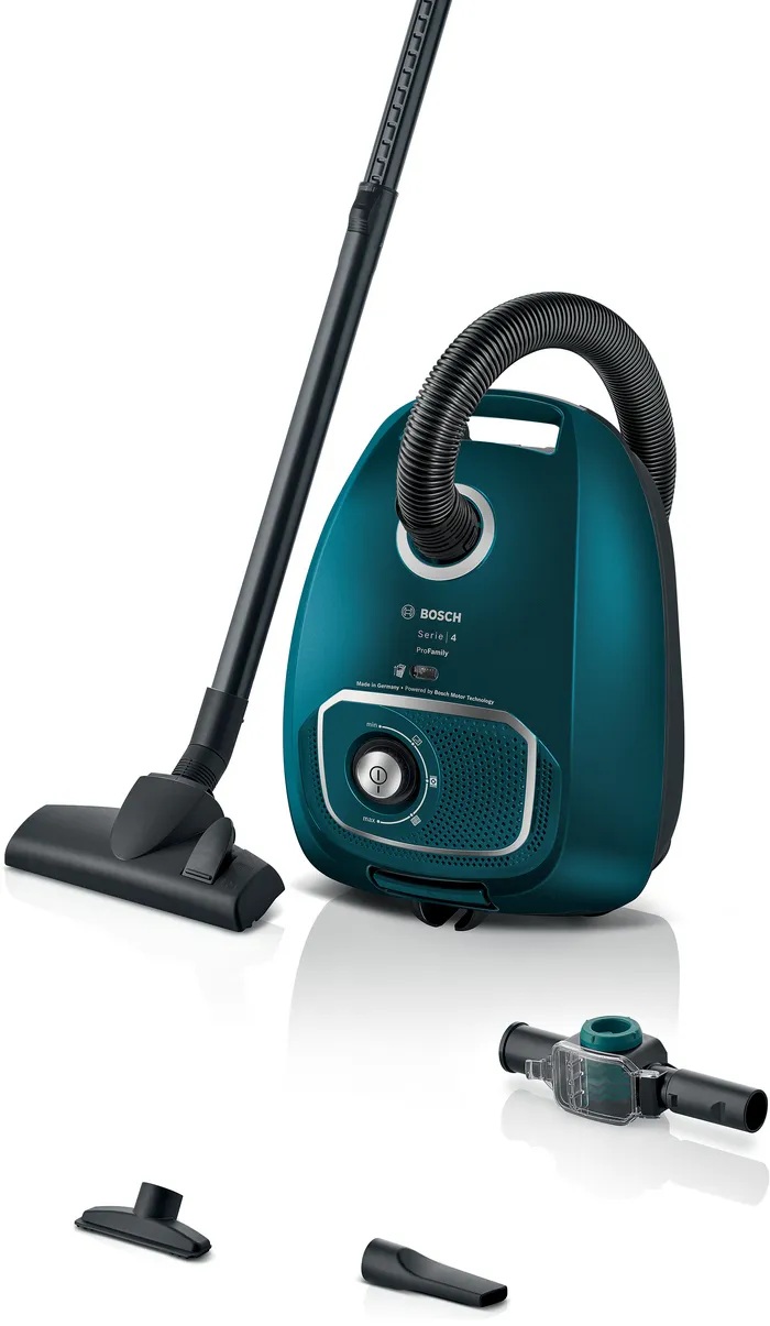 Bosch Series 4 Bagged Canister Vacuum Cleaner Deep Petrol - BGL41WFAMP
