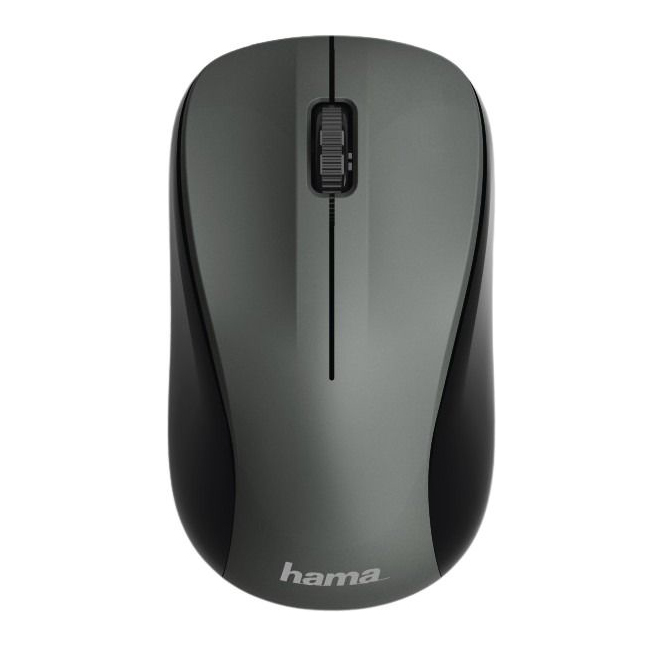Hama MW-300 Wireless Mouse , Black Grey - 182621