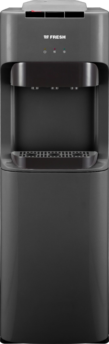 Fresh Hot, Cold & Normal Top Loading Water Dispenser , 3 Tabs Black/Grey - FW-16VCDH/4K