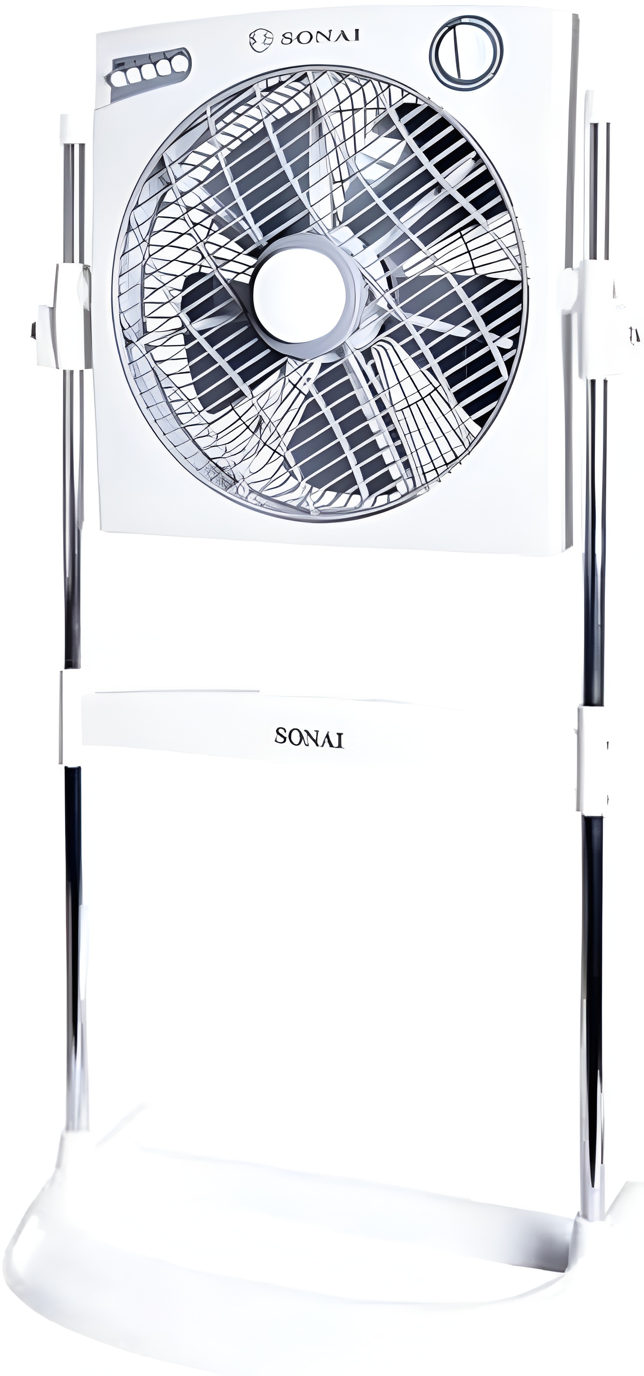 Sonai Stand Fan , 14 Inch , White - MAR-4014WT