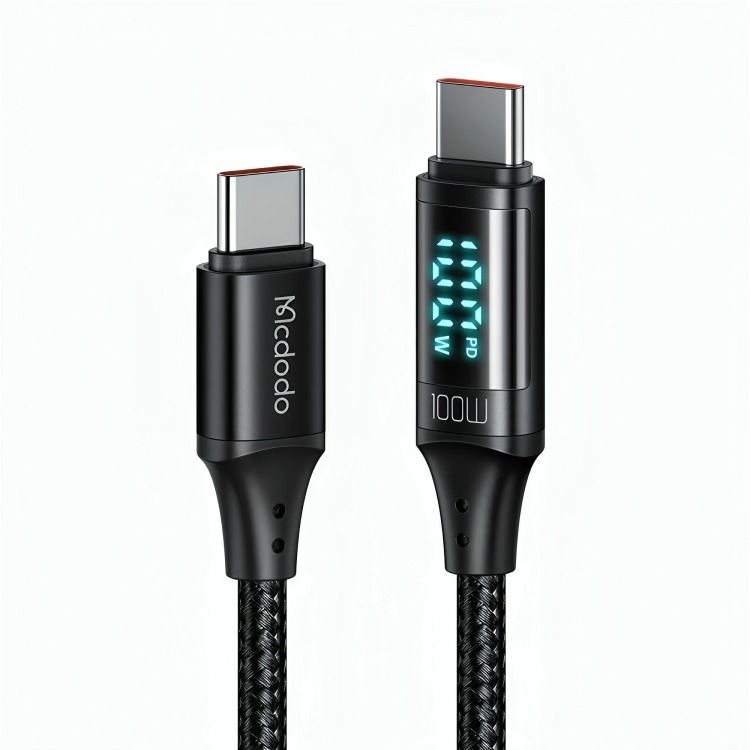Mcdodo Type C Charging Cable 1.2 Meter Black - CA-7132