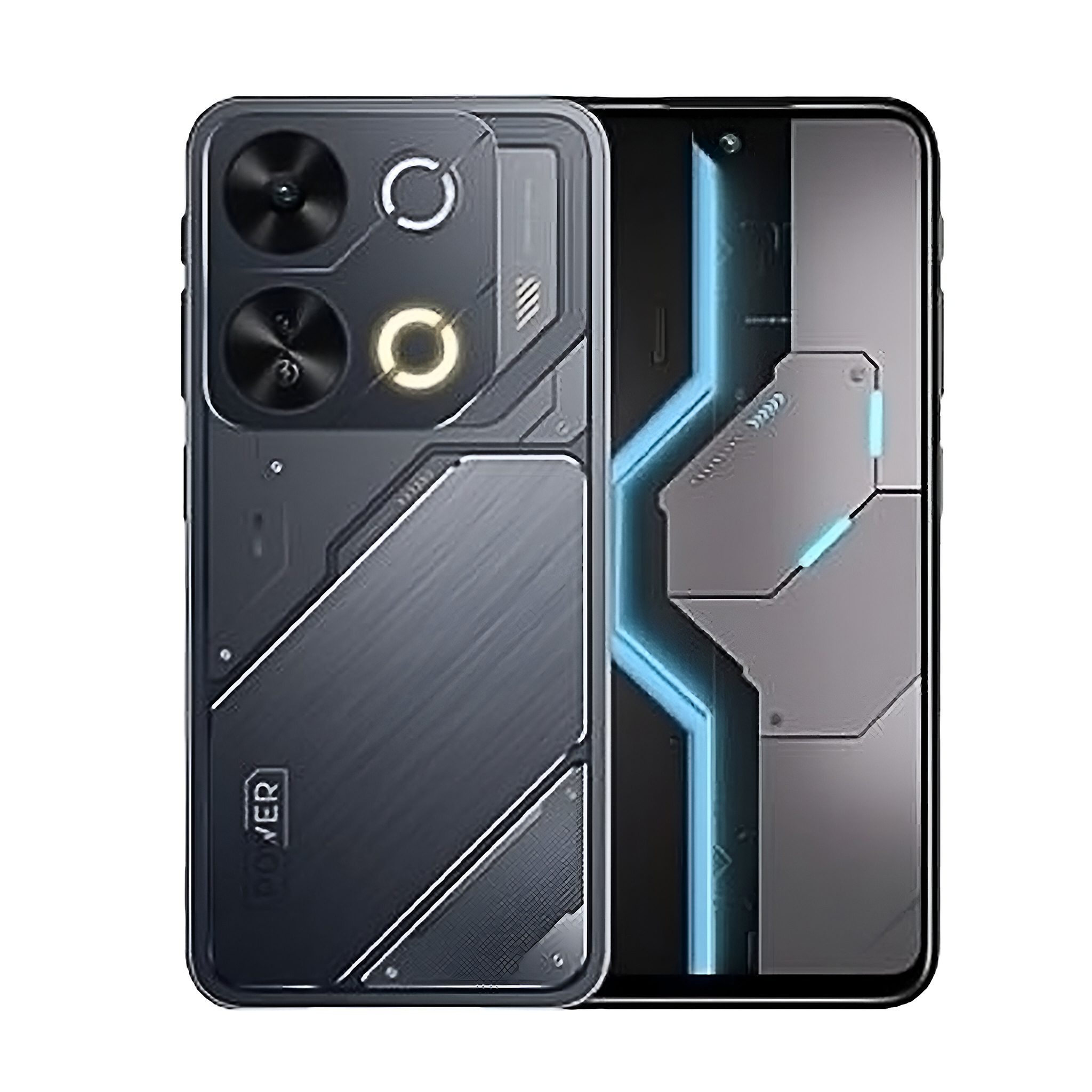 Itel P65 , 128 GB , 8 GB , 4G LTE , Dual-SIM - Cyber Black