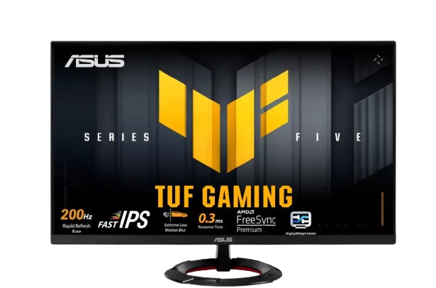 Asus TUF VG279Q5R 27 Inch , 200 Hertz 1 Millisecond , Black