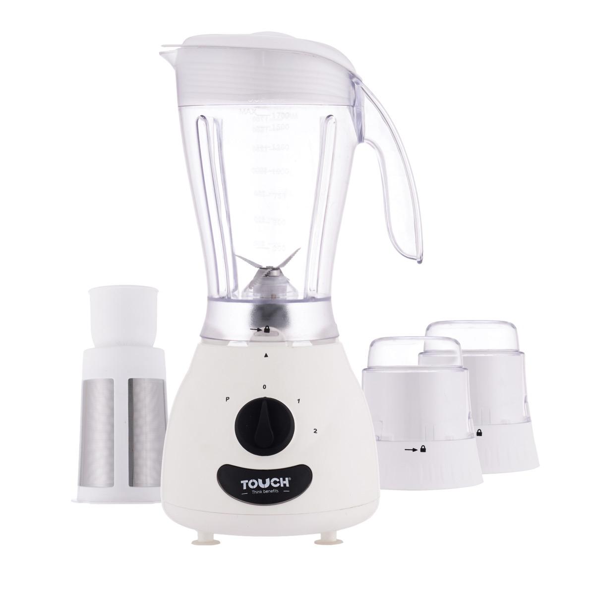 Touch Countertop Blender 400 Watt White