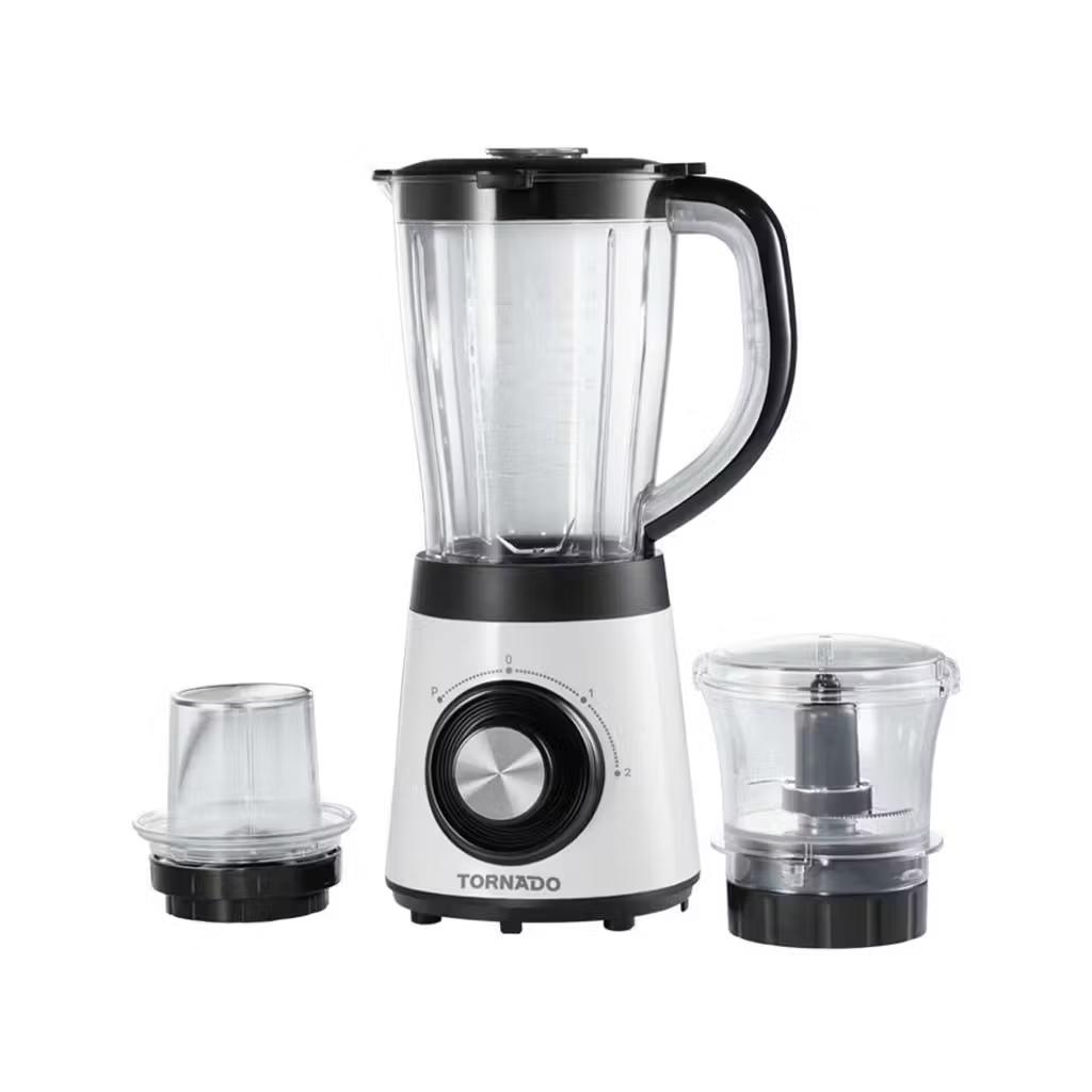 Tornado Countertop Blender 600 Watt Black White - TBL-500W
