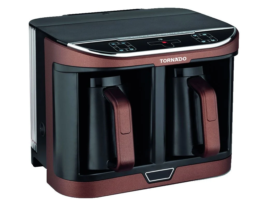 Tornado TCME-100D-PRO Turkish Coffee Maker 1470 Watt Brown Black