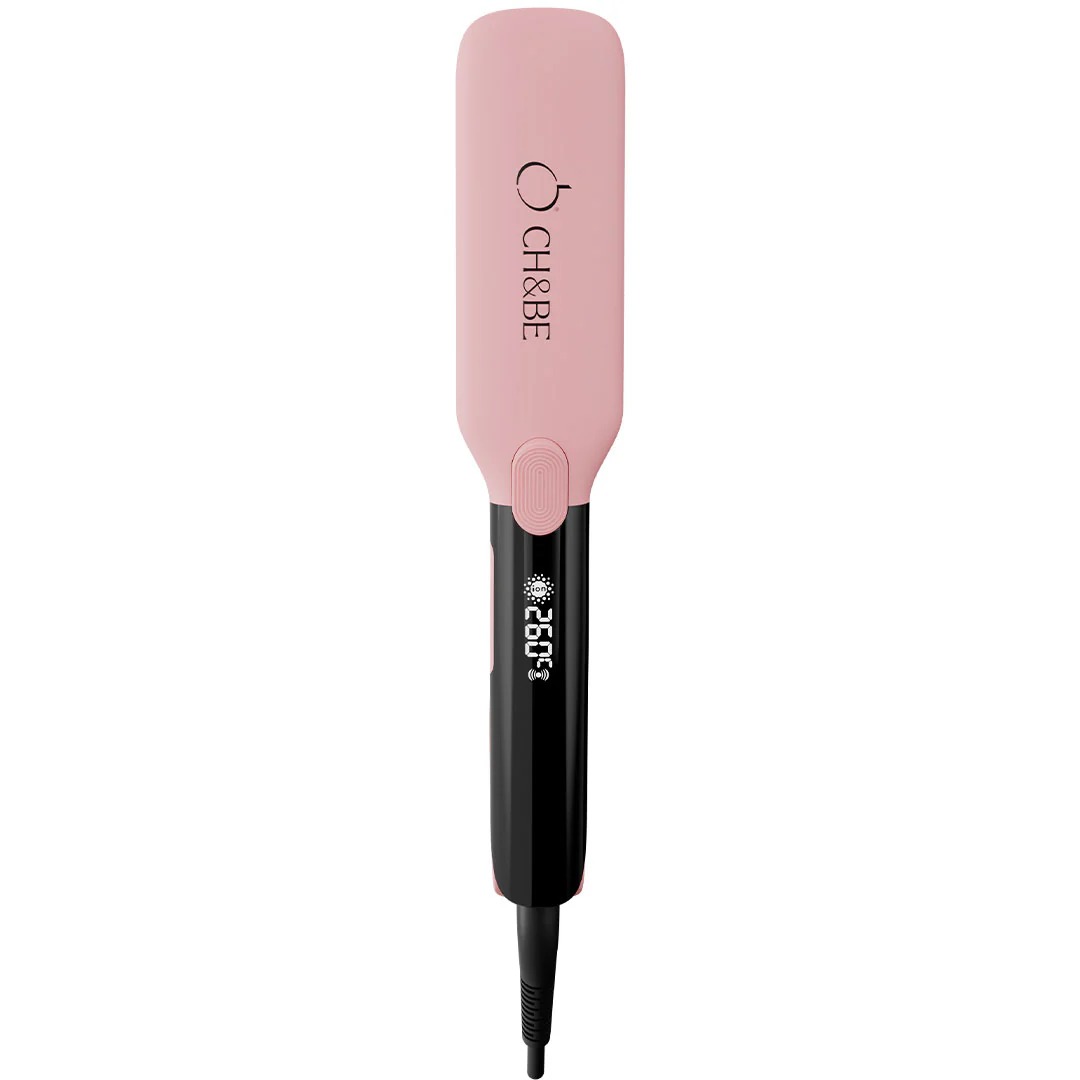 CH & BE Ceramic Hair Straightener 500 Fahrenheit , Shell Pink - CBS07