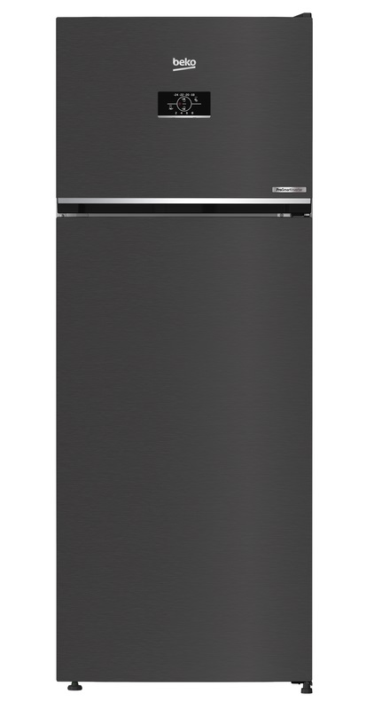 Beko NoFrost Top Freezer Refrigerator , 406 Liter , Dark Inox - RDNG551M20XBR