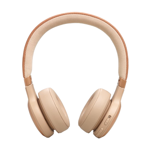 Jbl Live 670NC Wired and Wireless On-Ear Headphones , Sandstone