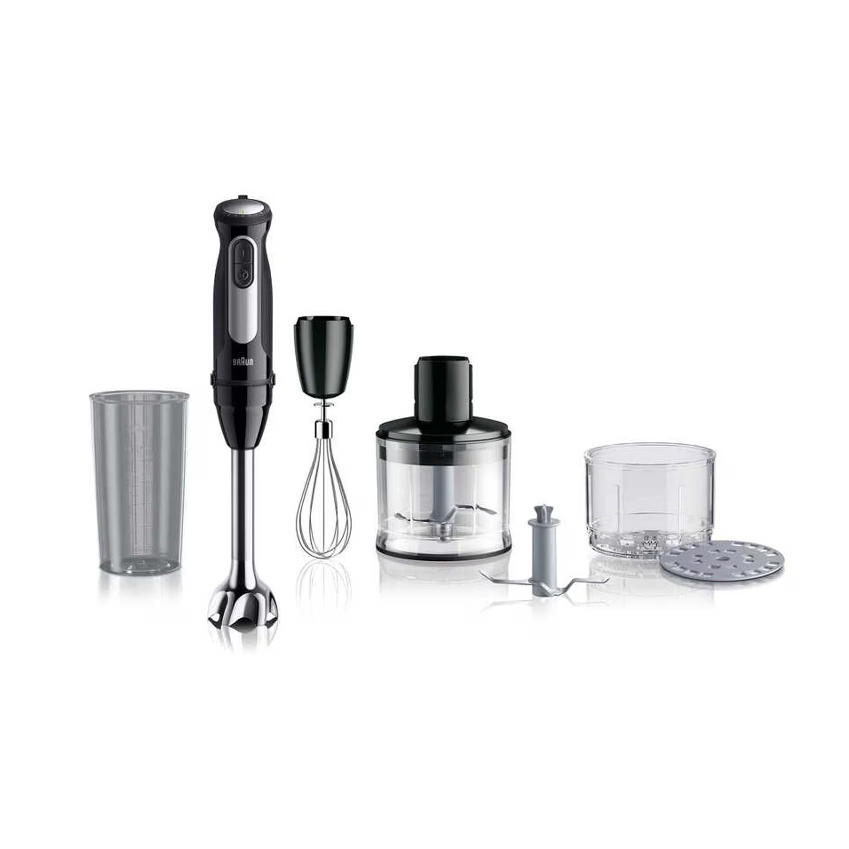 Braun MultiQuick 5 Hand Blender with Attachments 1000 Watt Black - MQ55254MBK