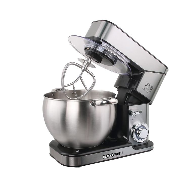 Black And White Stand Mixer 10 Liter Silver Black - SC-623