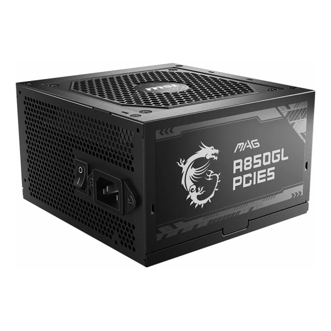 MSI MAG A850GL PCIE5 Power Supply 240 Volt , Black