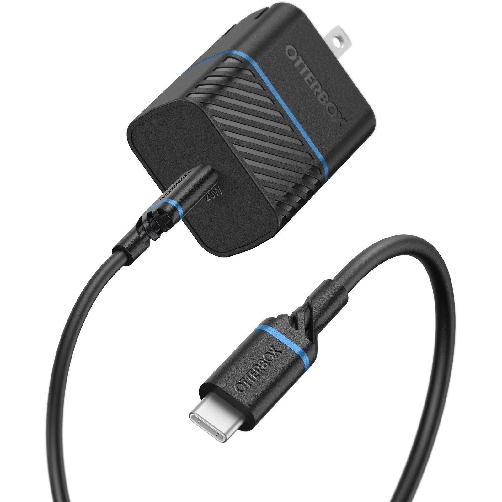 Outbox Wall Charger , 1 Ports , 20 Watt Blue