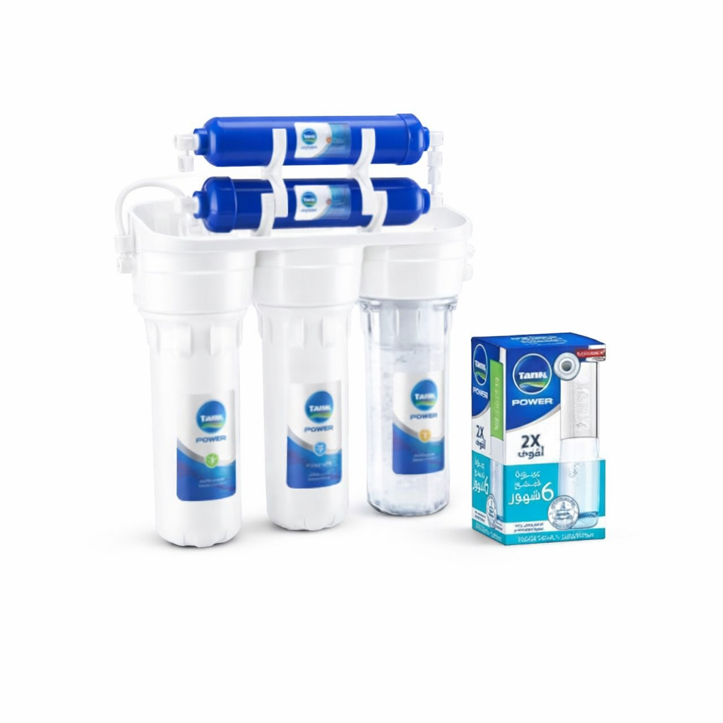 Tank Power Plus Water Filter , 5 Stages , White