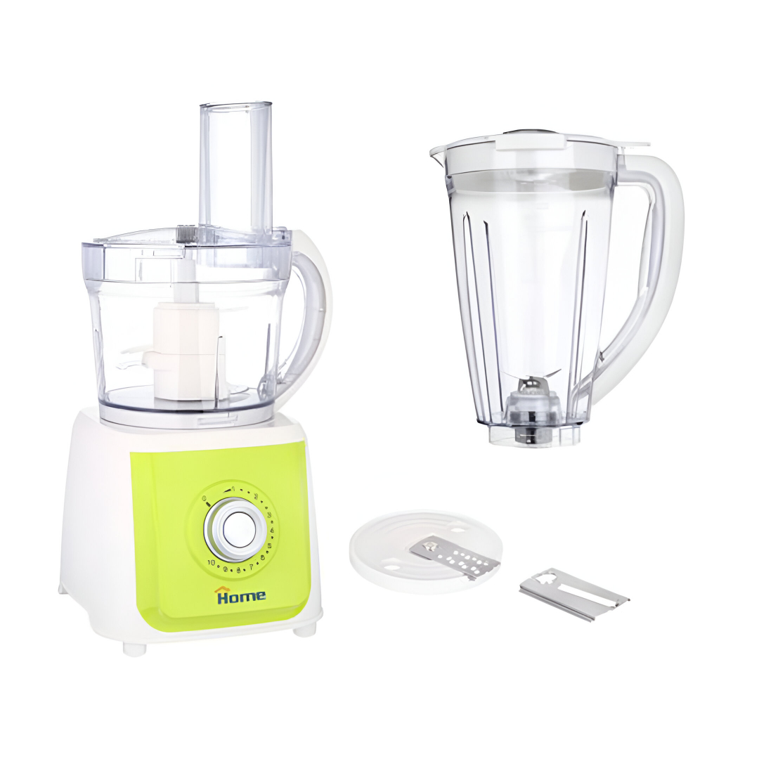 Home Food Processor , 500 Watt White Green - CH5017